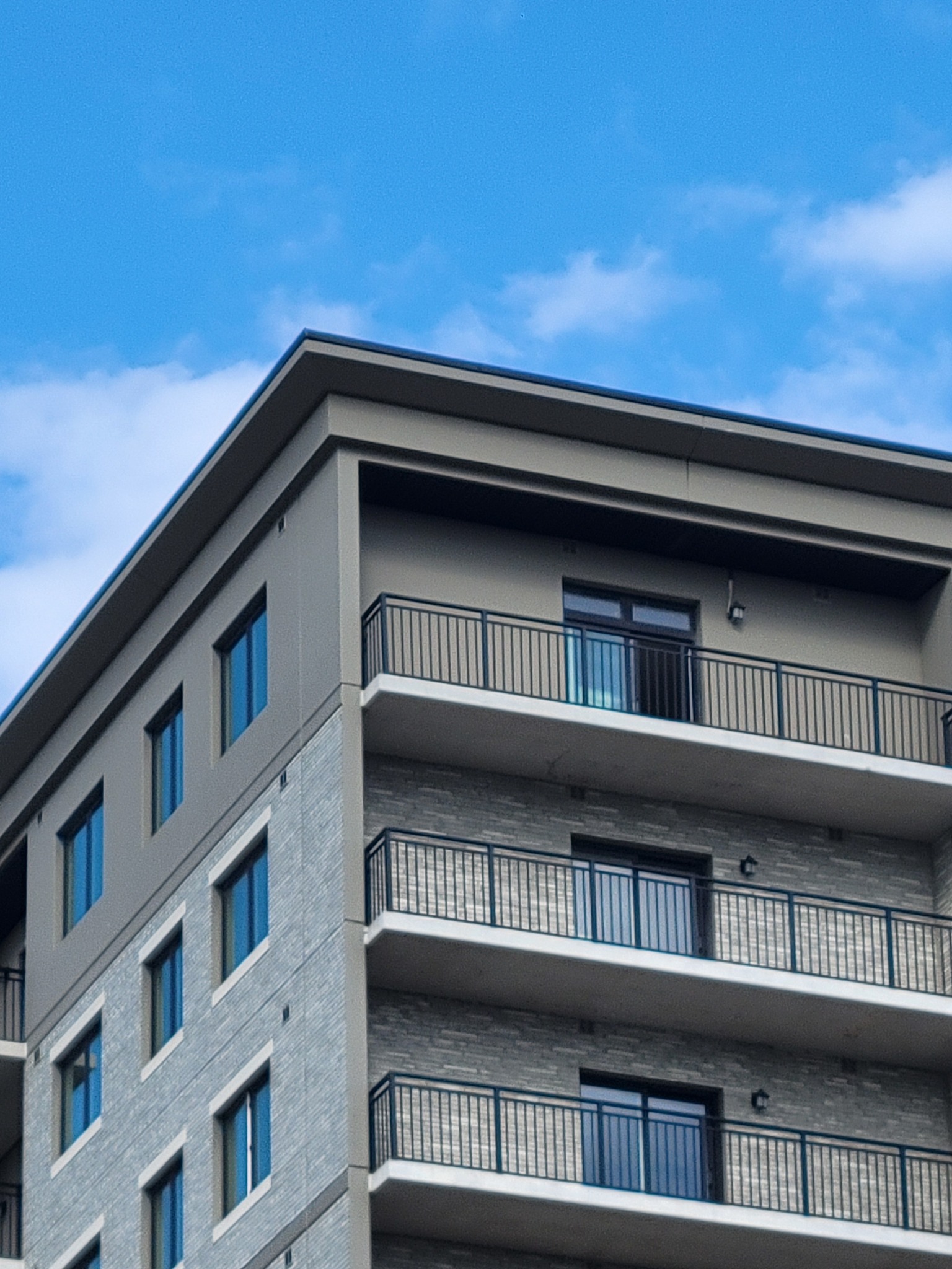 Completed multi-residential building exterior